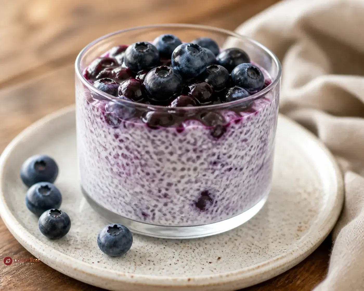 Blueberry Chia Yogurt Delight כמנה ביתית מוכנה