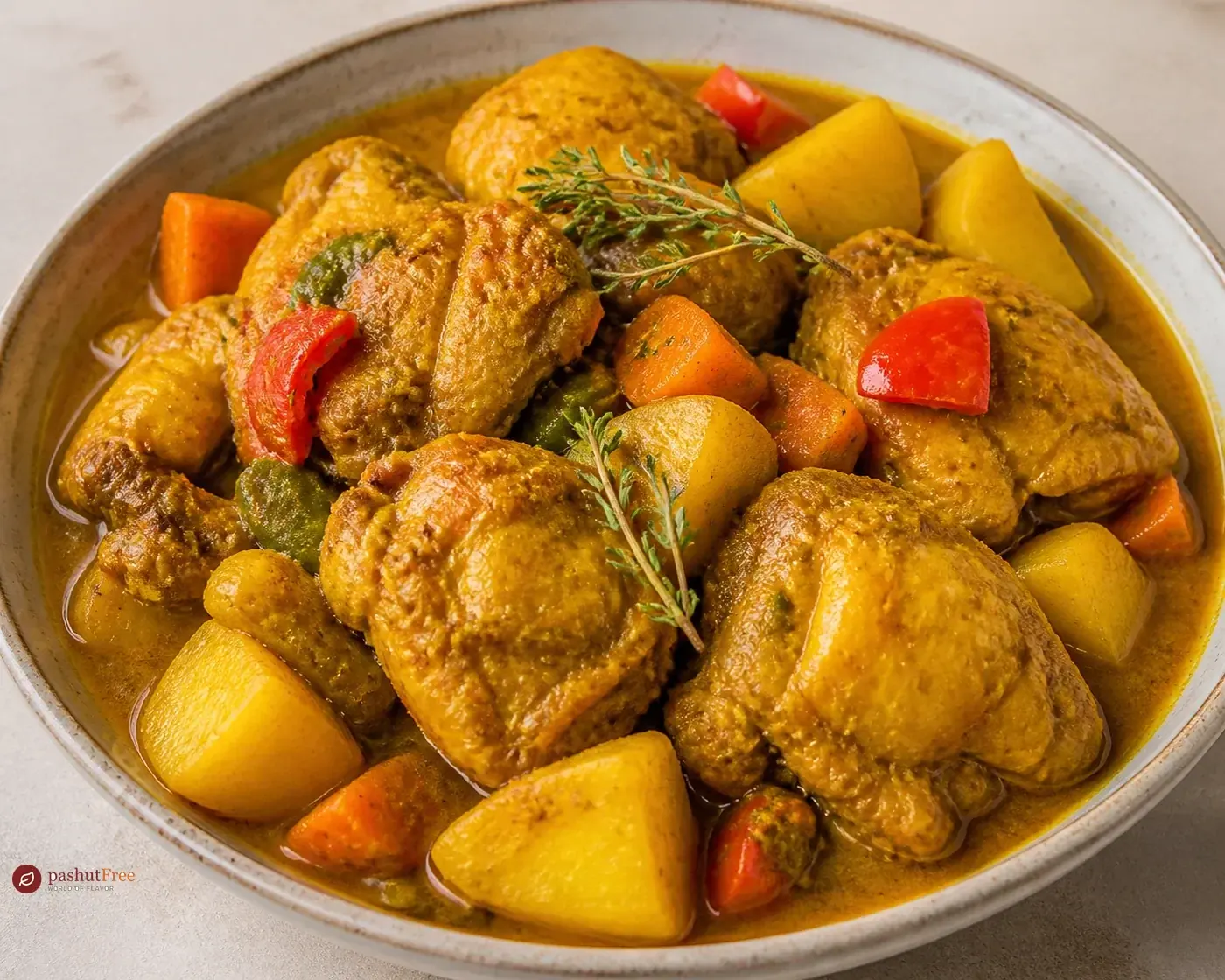 Jamaican Curry Chicken Recipe כמנה ביתית מוכנה