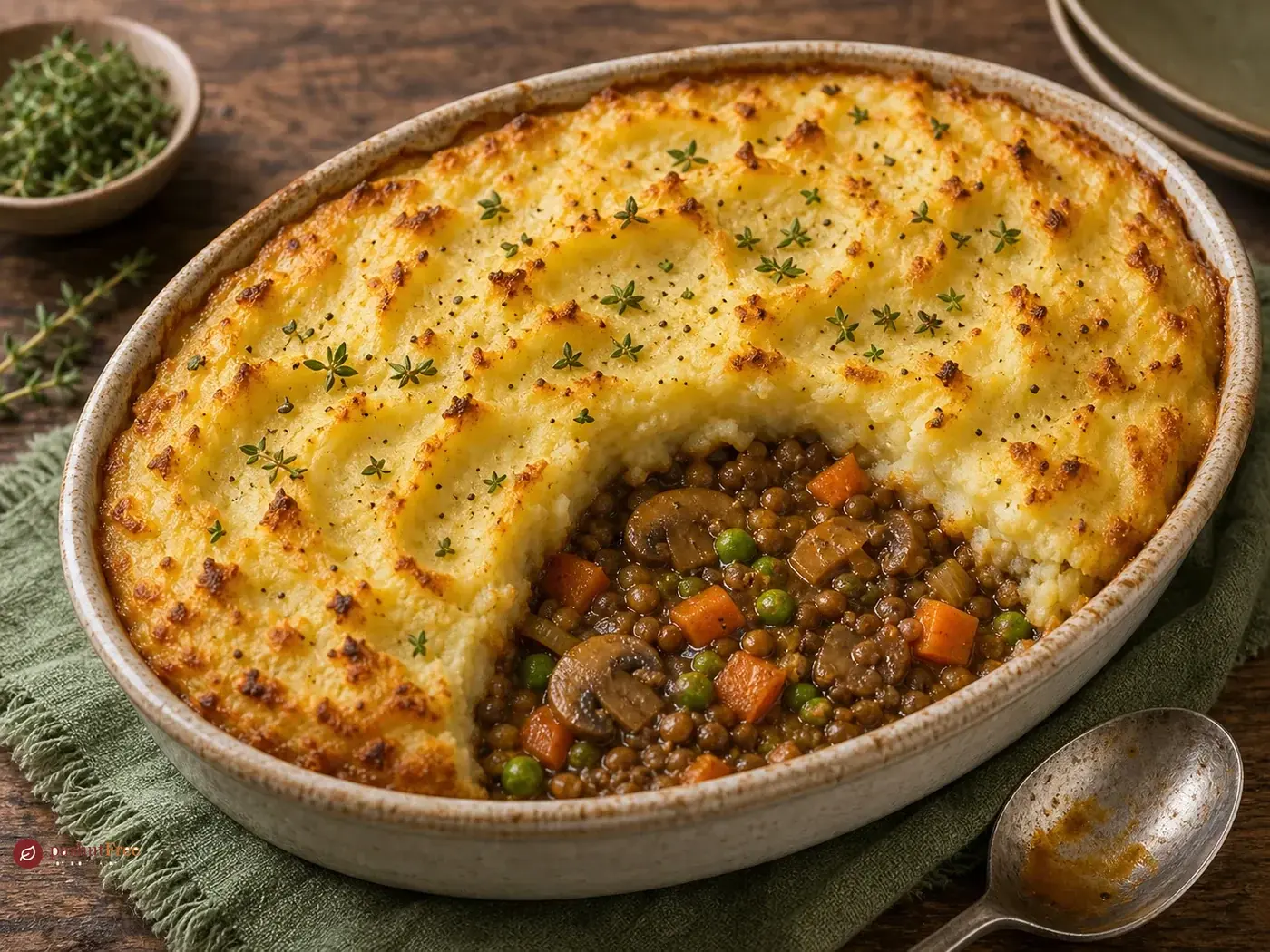 Vegetable Shepherds Pie כמנה ביתית מוכנה