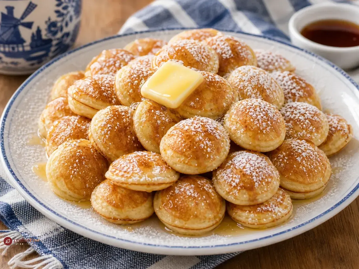 Poffertje הולנדי (מיני פנקייק)