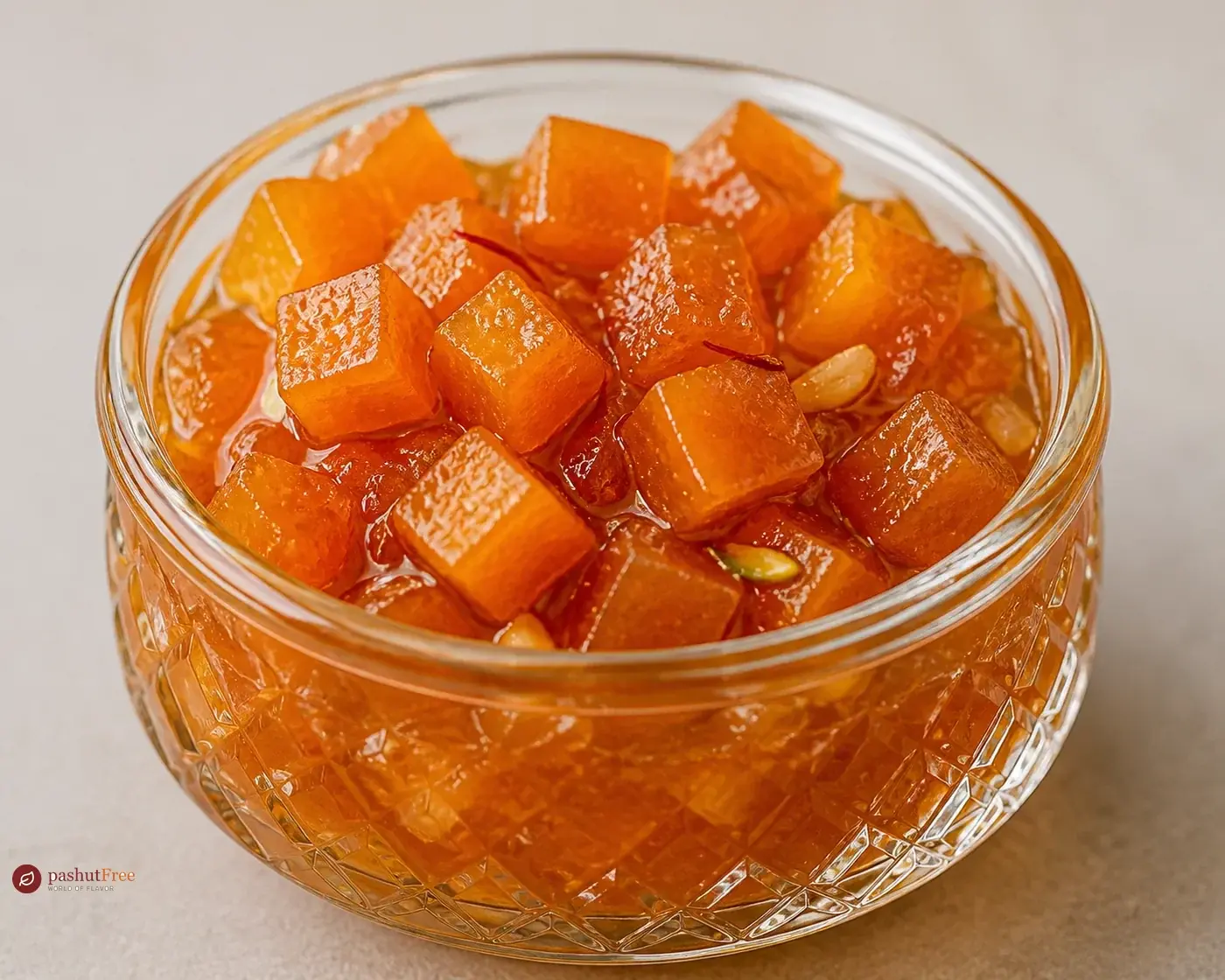 Muraba-E-Kadu (Pumpkin Jam) כמנה ביתית מוכנה