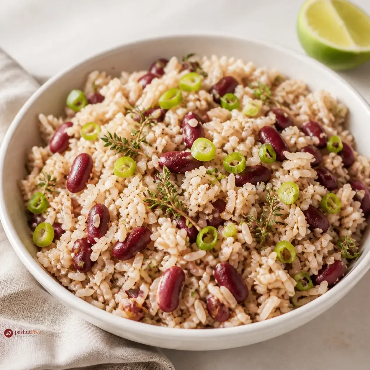 Jamaican Rice and Peas כמנה ביתית מוכנה