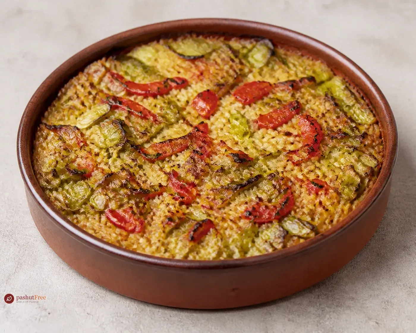 Tavë me Presh ska Mish Meatless Leek Bake כמנה ביתית מוכנה