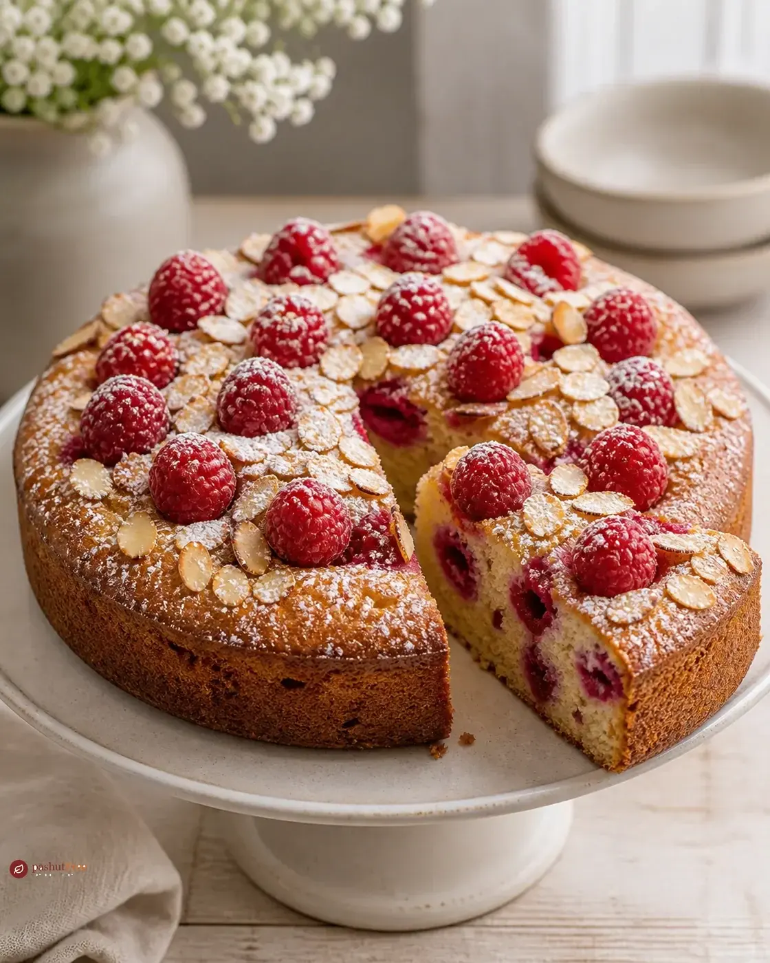 Raspberry Almond Delight כמנה ביתית מוכנה