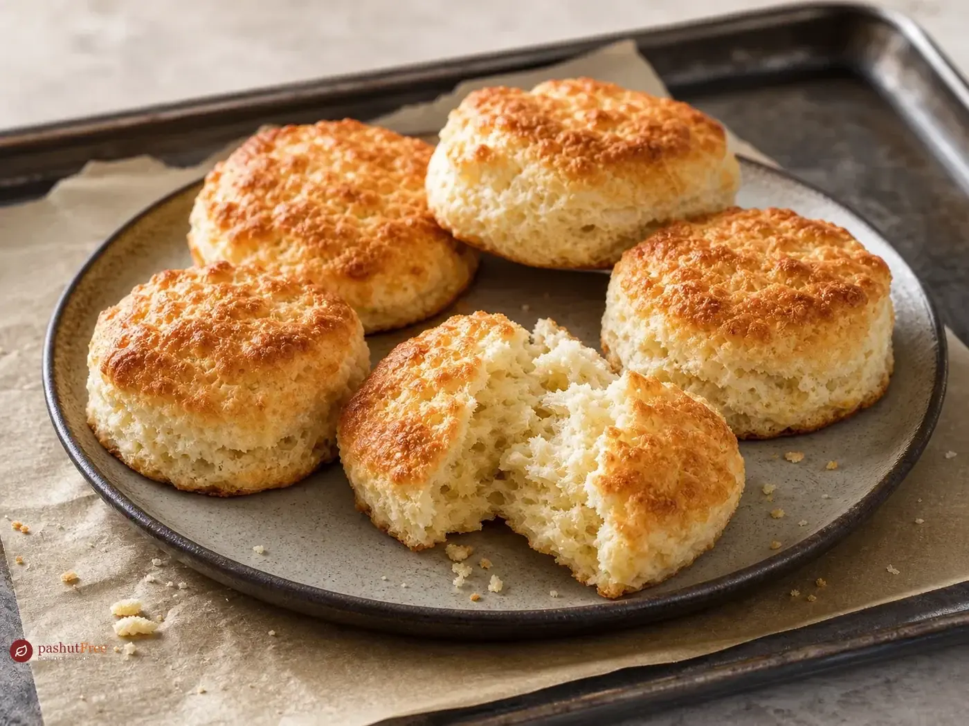 Fluffy Biscuits כמנה ביתית מוכנה
