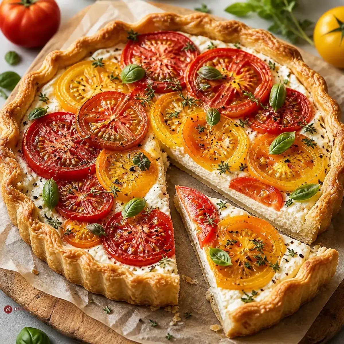 Cream Cheese Tart כמנה ביתית מוכנה