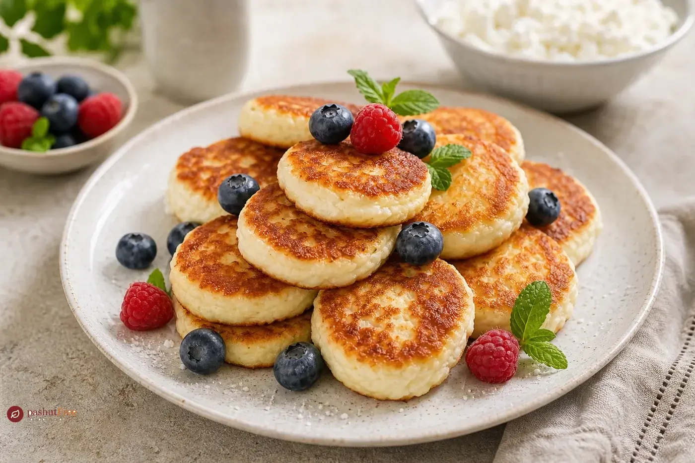 Cottage Cheese Pancakes - כמנה ביתית מוכנה