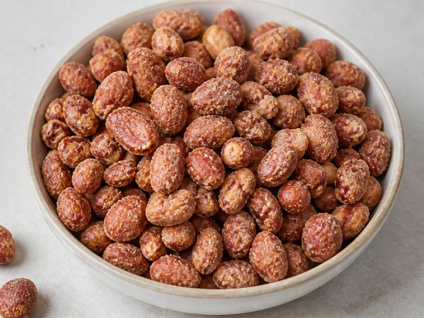 Sweet and Crunchy Candied Peanuts כמנה ביתית מוכנה