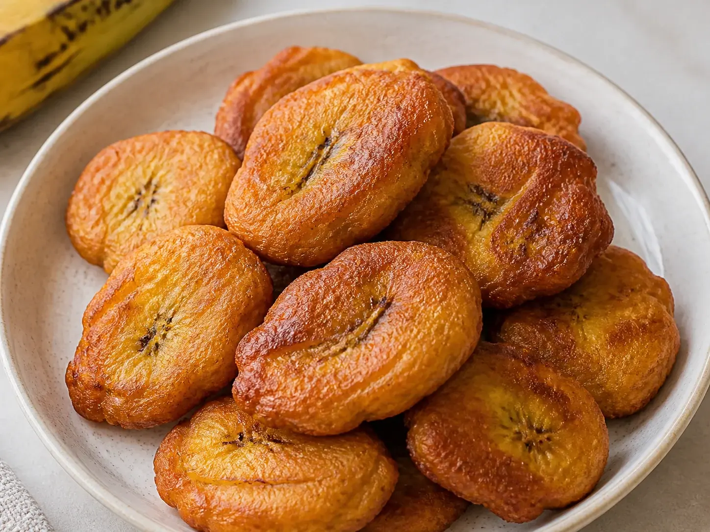 Fried Plantain Treats כמנה ביתית מוכנה